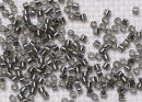 Бисер Япония MIYUKI Delica цилиндр 10/0 5 г DBM-0048 серый серебряная линия внутри