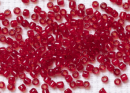 Бисер Япония круглый 11/0 10г 0005C рубин, прозрачный