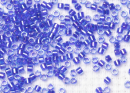 Бисер Япония MIYUKI Delica цилиндрический 11/0 5г DB-0063 сине-фиолетовый радужный с цветной линией